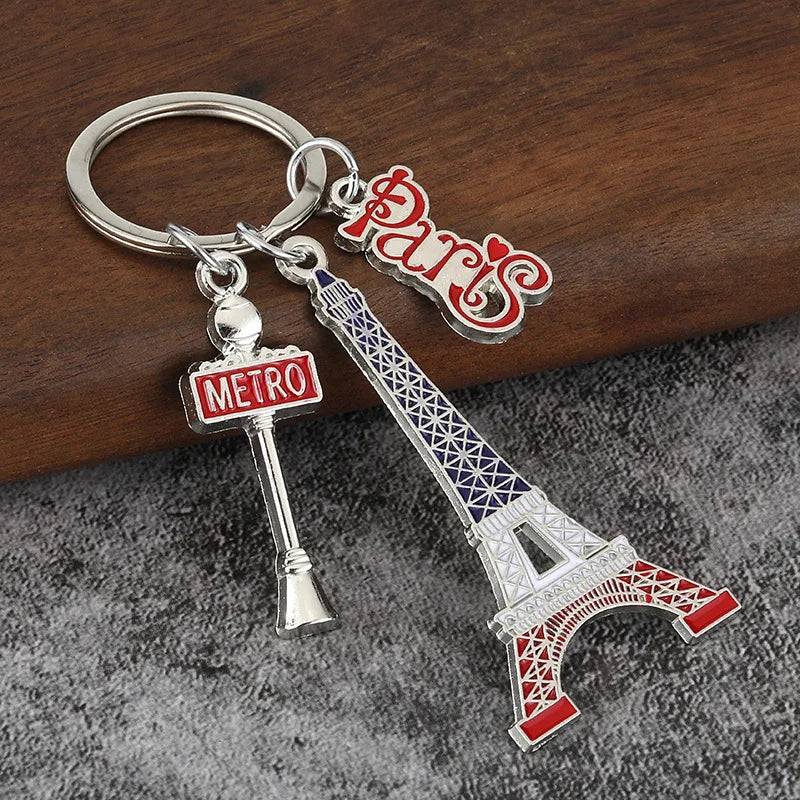 Paris Keychain
