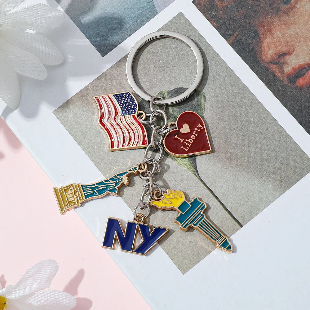 Statue of Liberty Keychain