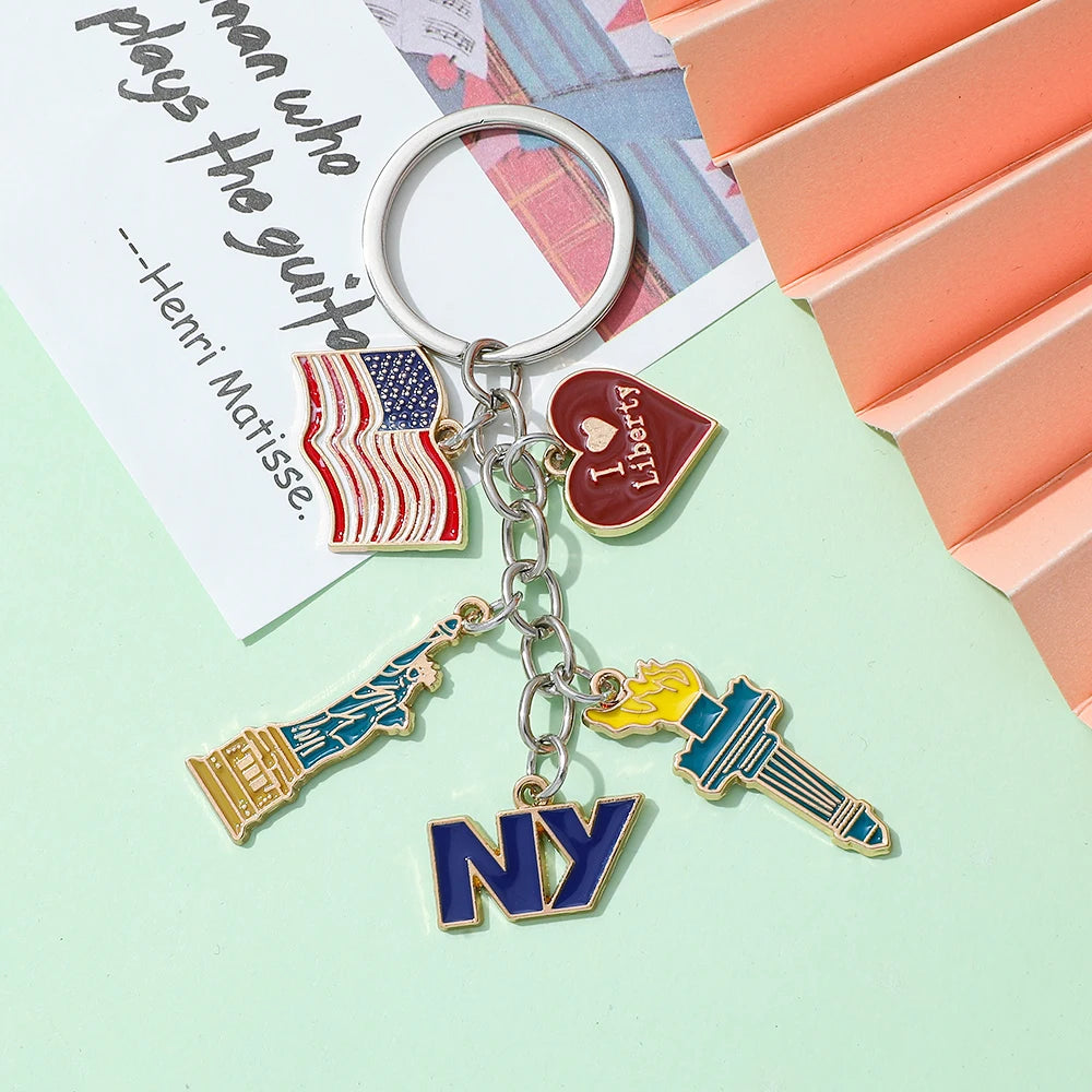 Statue of Liberty Keychain