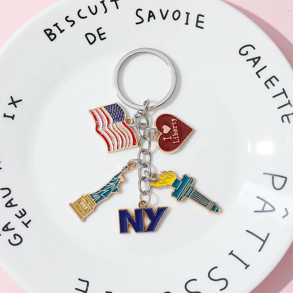 Statue of Liberty Keychain
