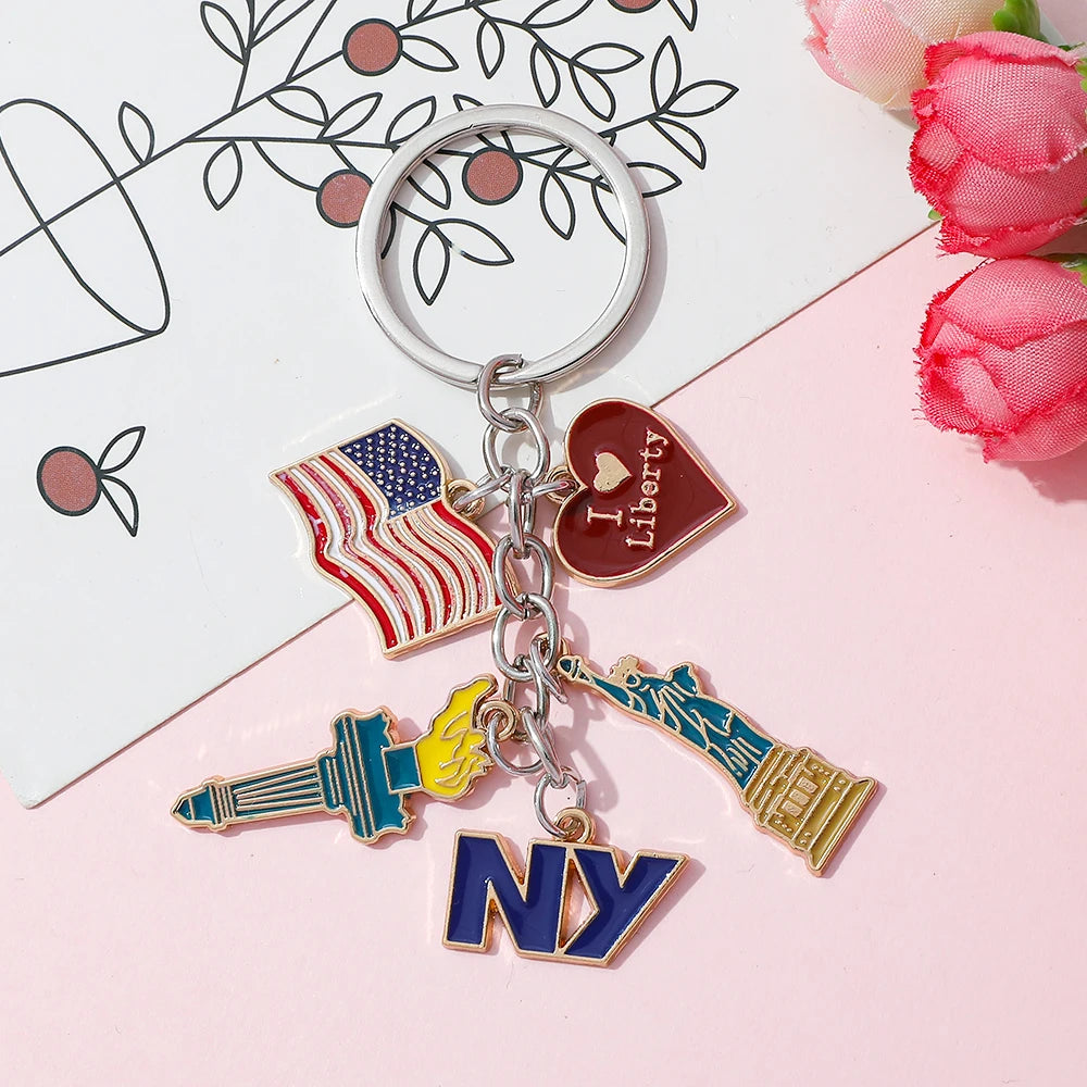 Statue of Liberty Keychain