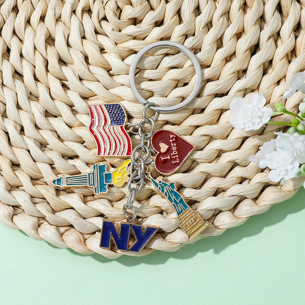 Statue of Liberty Keychain