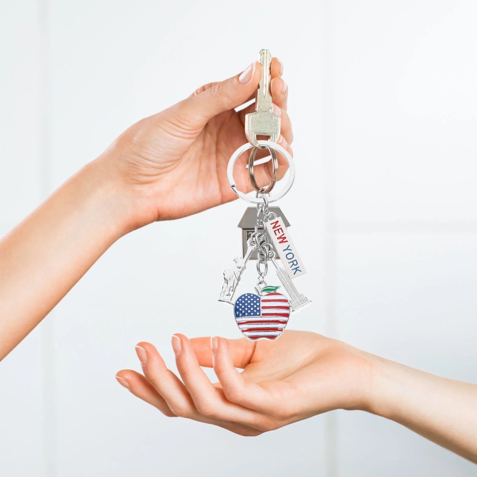 Big Apple NYC Keychain