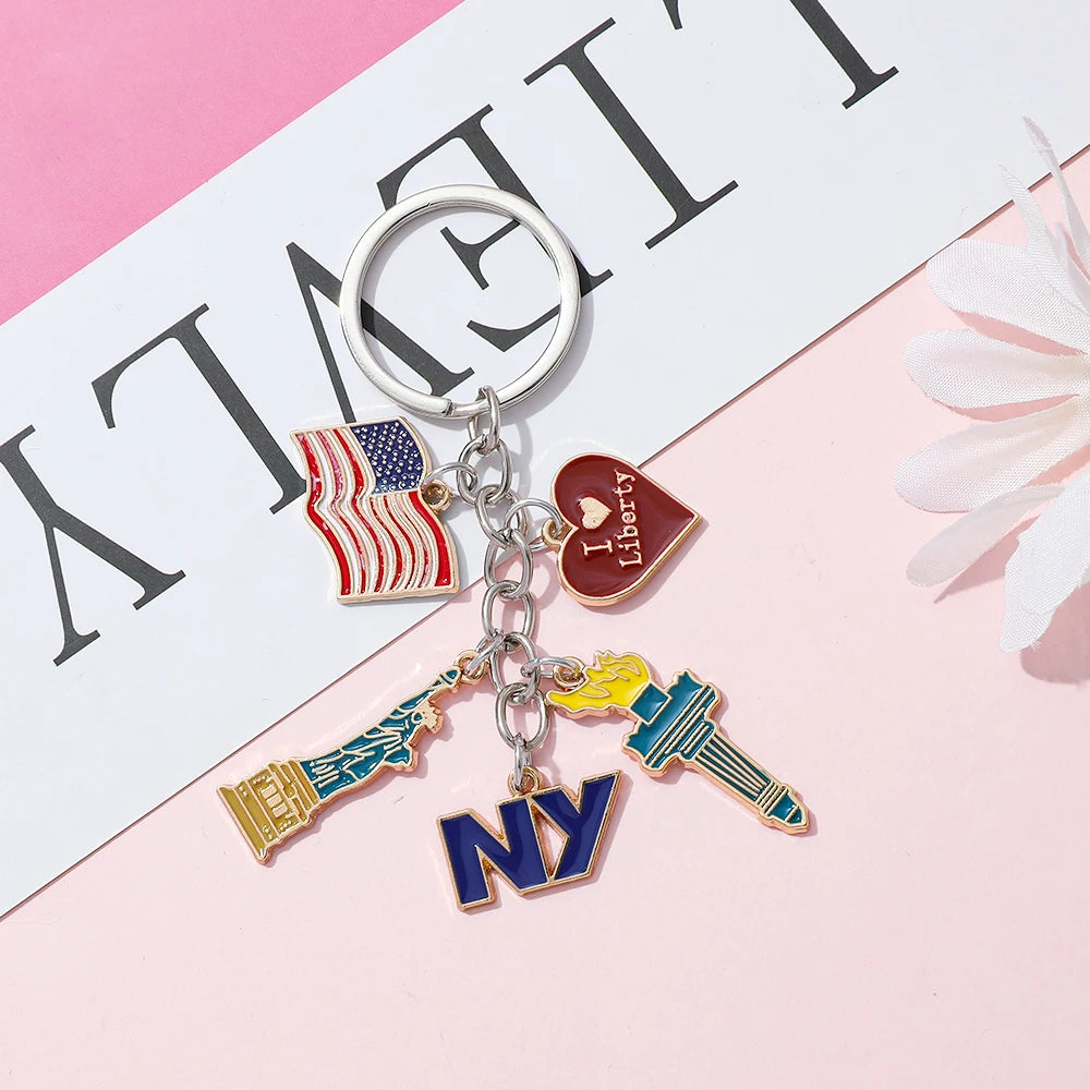 Statue of Liberty Keychain