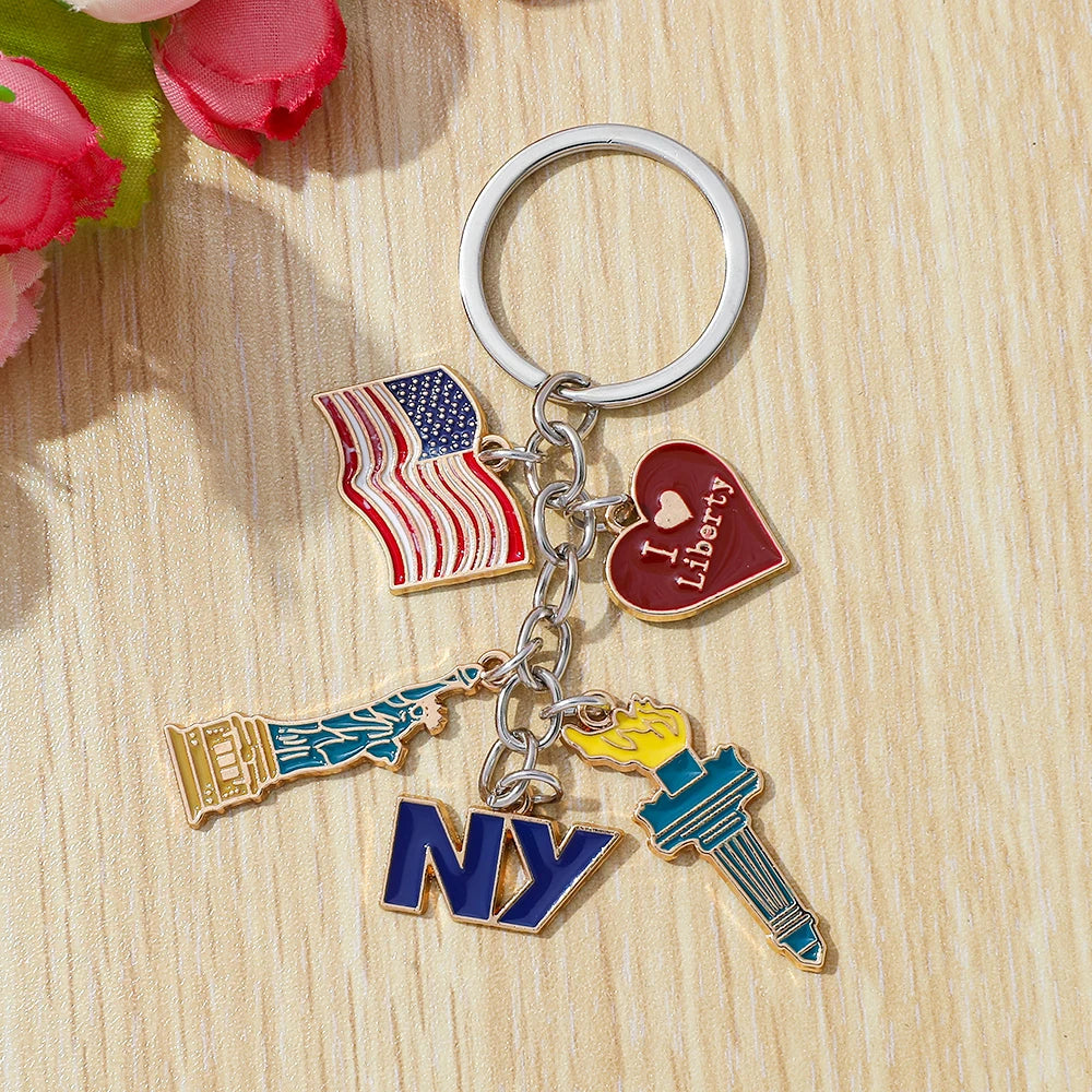 Statue of Liberty Keychain