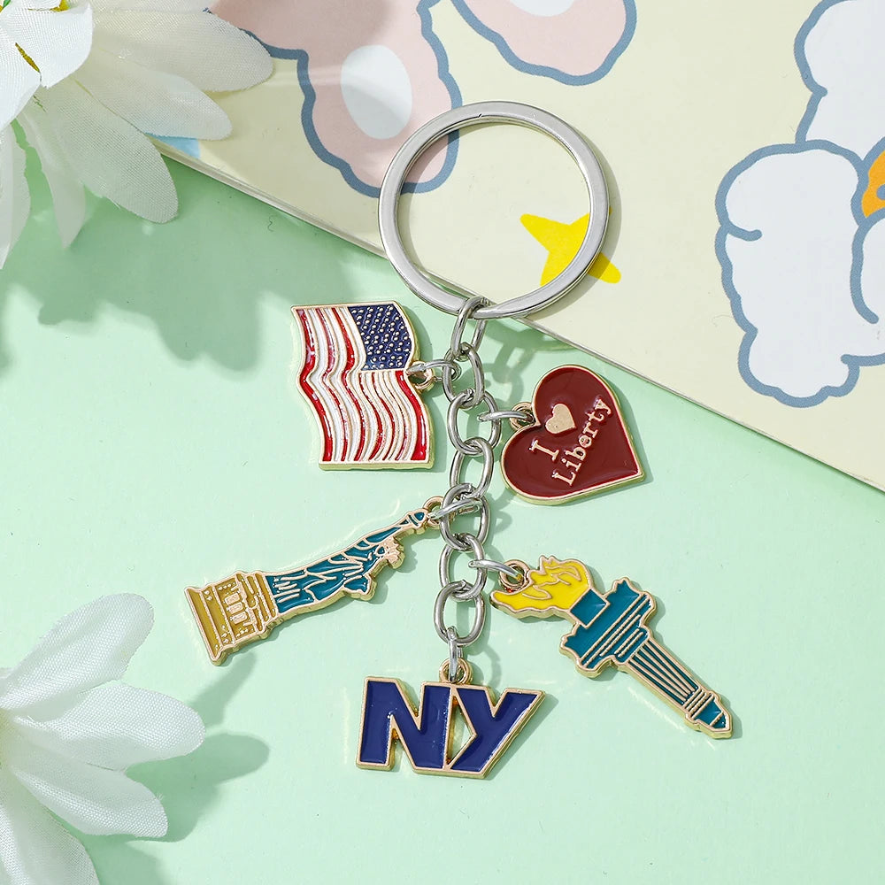 Statue of Liberty Keychain