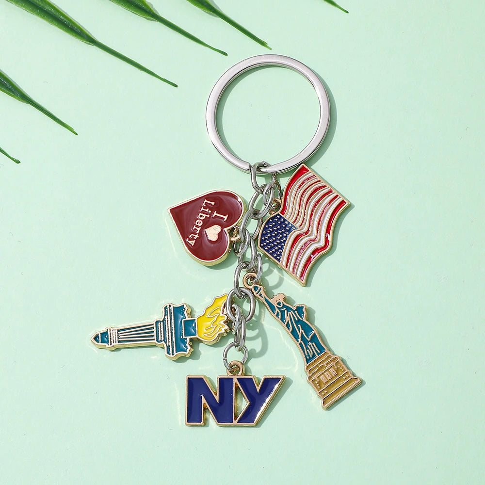 Statue of Liberty Keychain