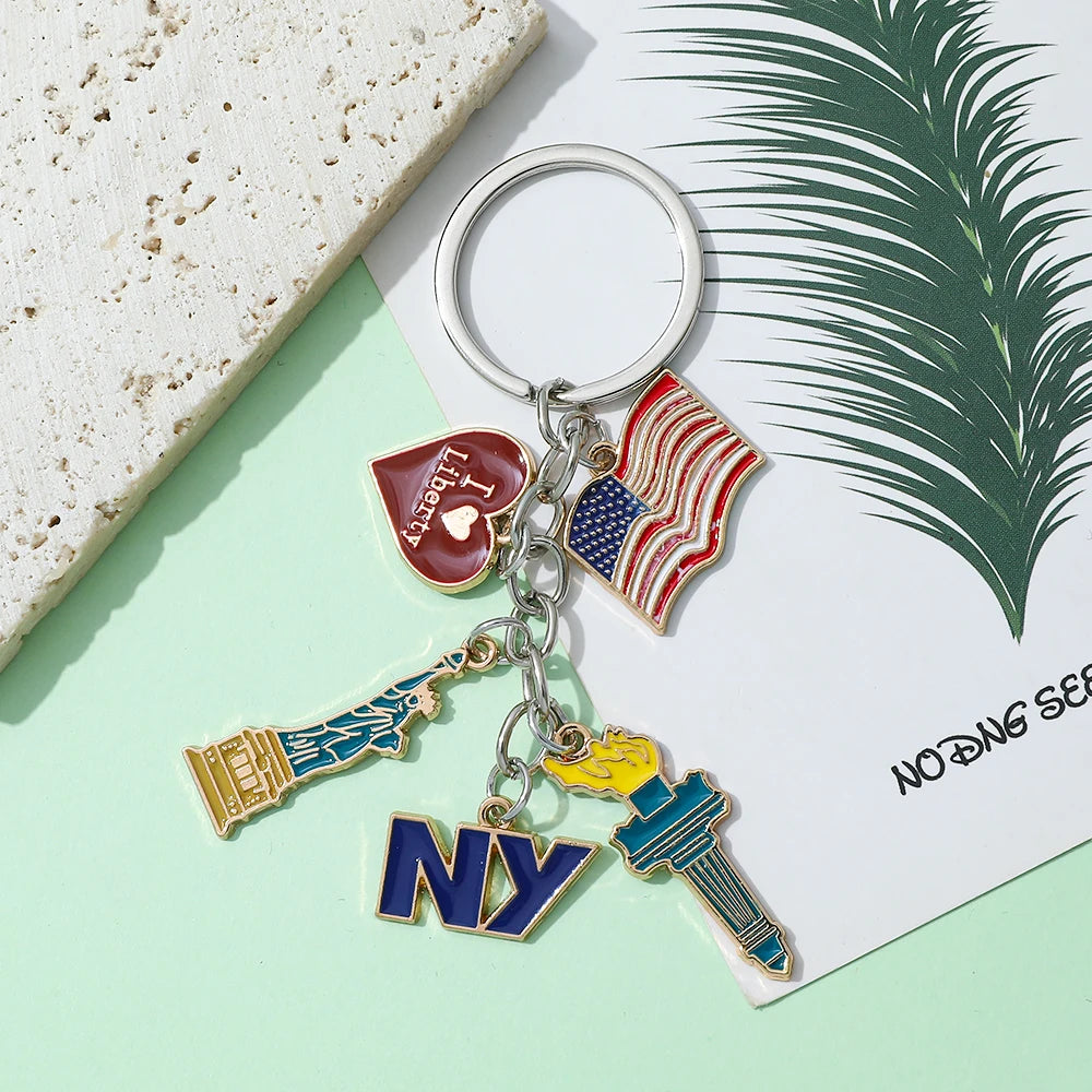 Statue of Liberty Keychain